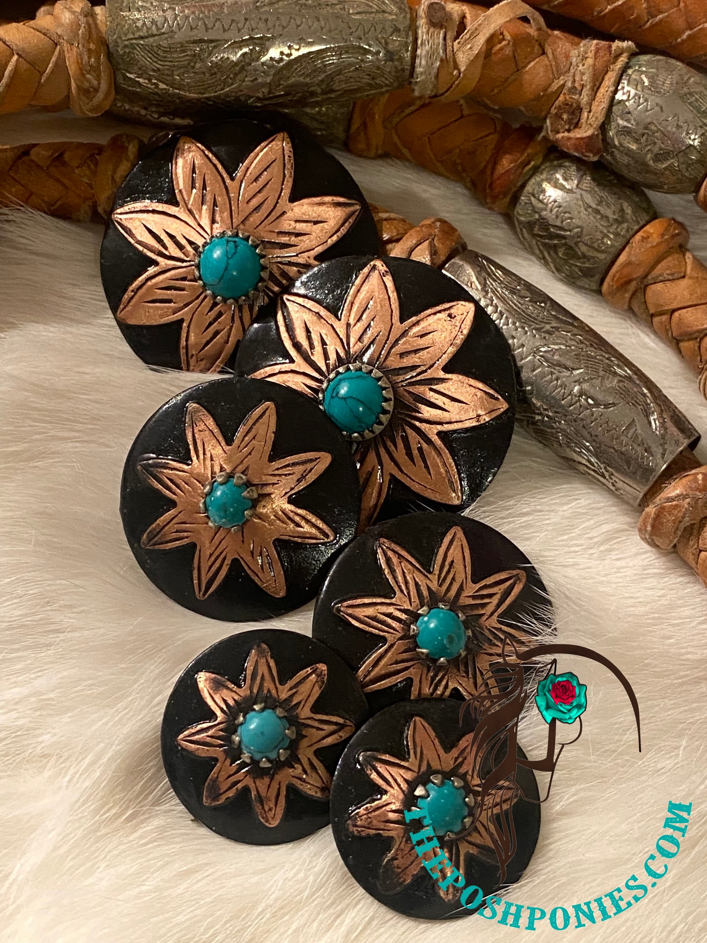 Handmade Nevada Fernley Flower Burst Collection-3 sizes available-each sold separately