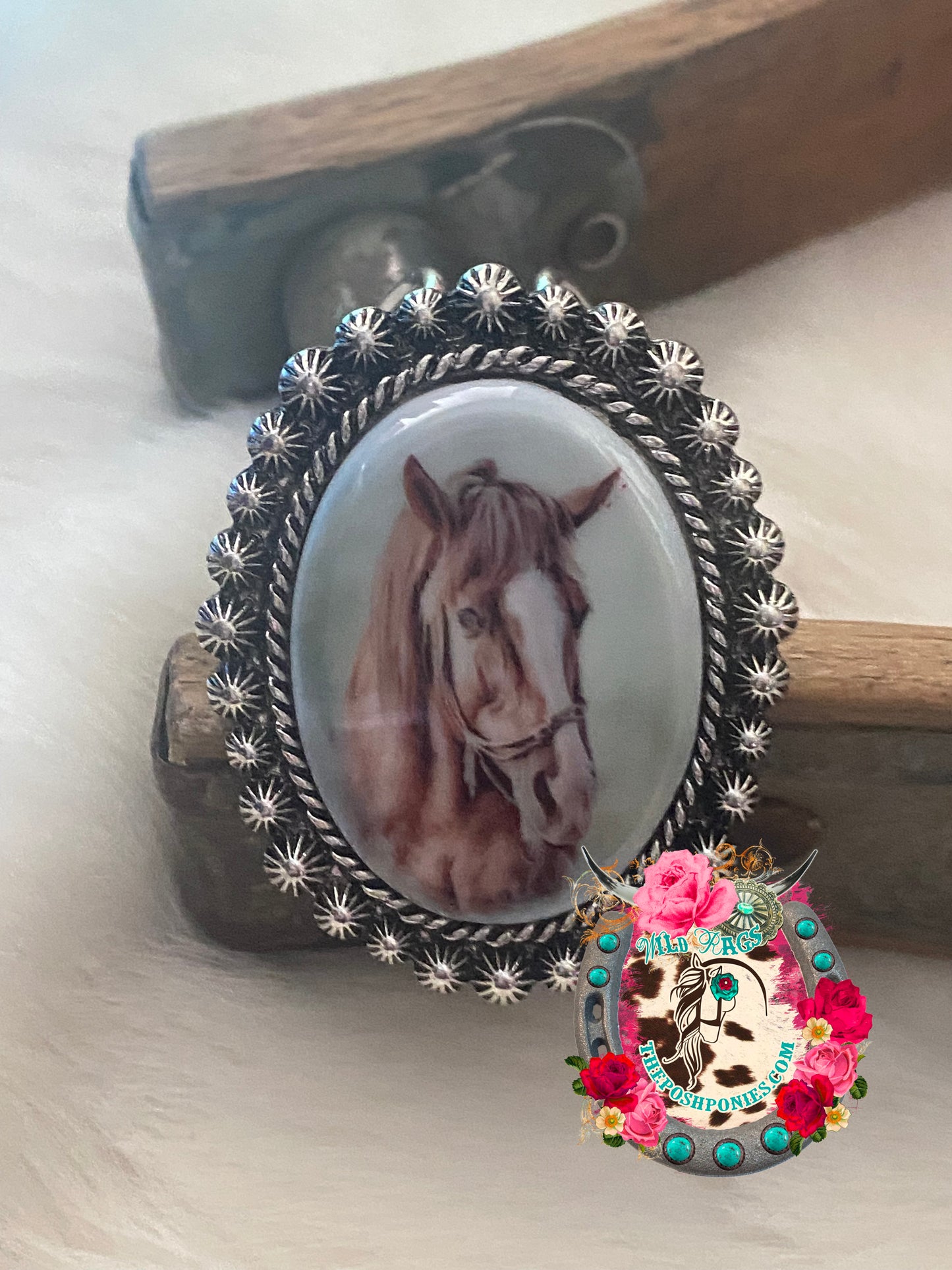 Horse Wild Rag Slide