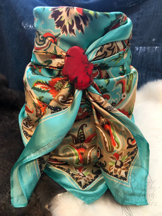 Wild Rag Turquoise Punch