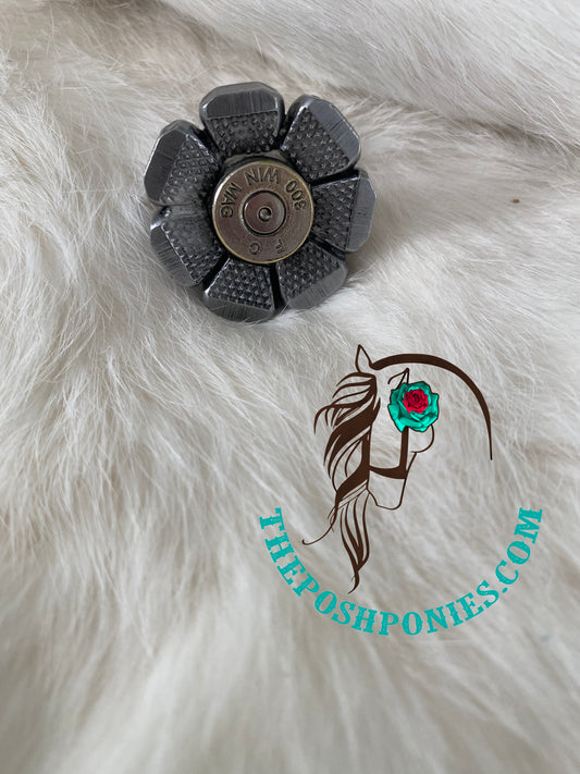 Handmade Poppy Bullet Wild Rag Slide by Krazy J Designs