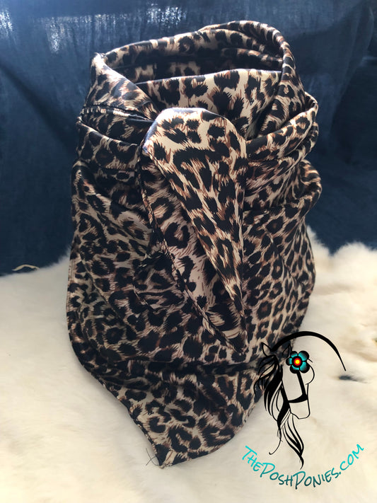 Solid Cheetah Wild Rag 35 x 35