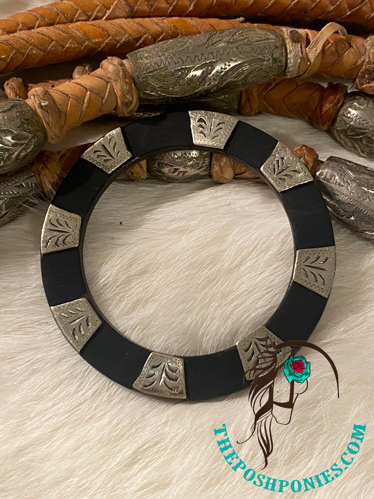 Handmade New Nevada Silver Springs 2.5" Tack Ring