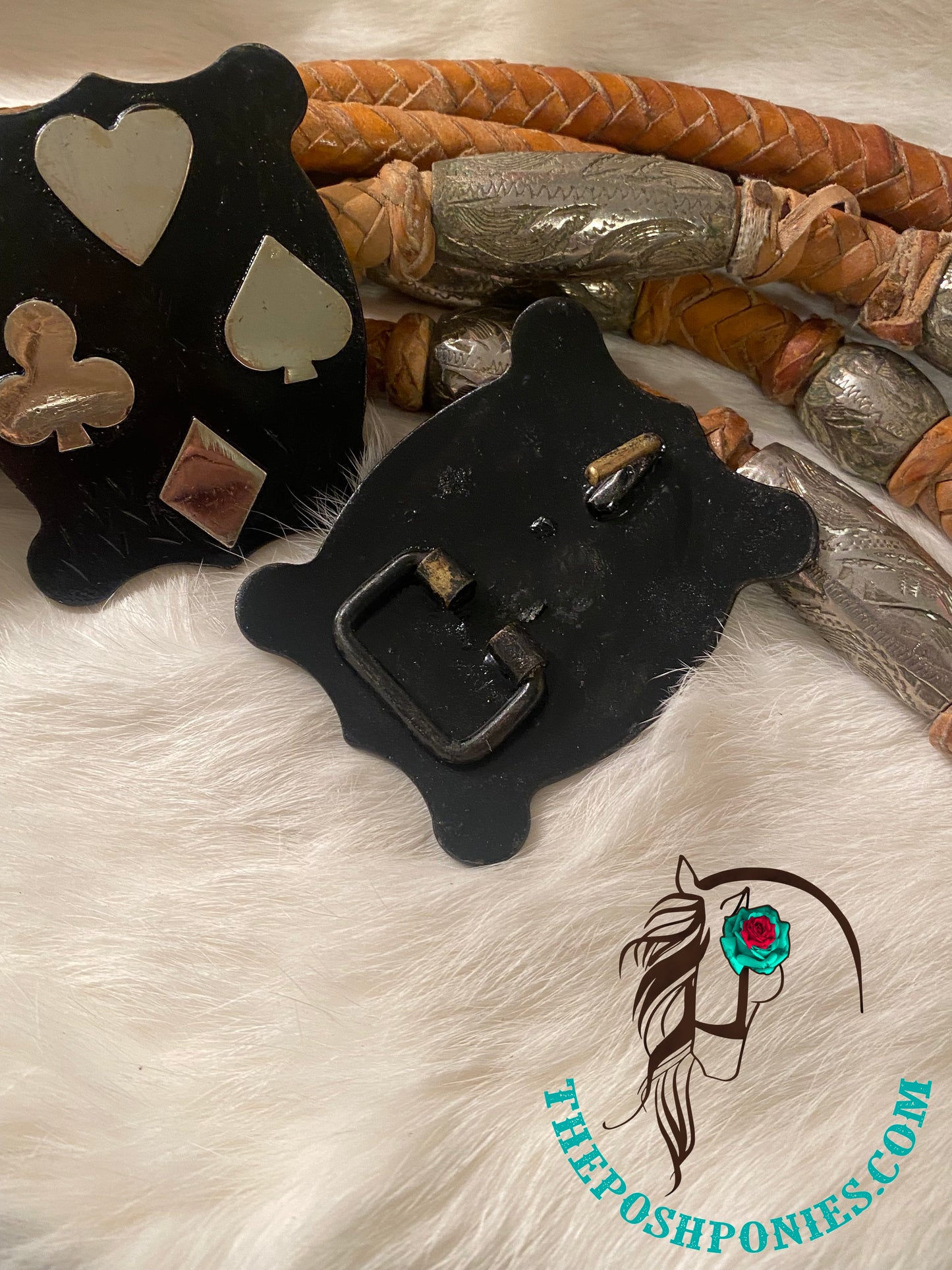 Handmade Nevada Cowboy Suits Solid Hook Back Tack Buckle-Sold Separately